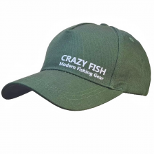 Кепка Crazy Fish Modern M green