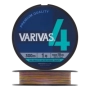 Шнур плетеный Varivas 4 PE Marking #1 0,165мм 300м (multicolor)