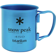 Кружка Snow Peak Ti-Single Cup 450 Blue