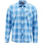 Рубашка Simms Outpost LS Shirt XL Pacific Plaid