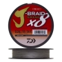 Шнур плетеный Daiwa J-Braid Grand X8 #4 0,28мм 135м (gray-light)