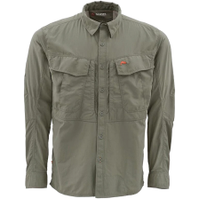 Рубашка Simms Guide LS Shirt - Solid L Olive