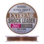 Леска монофильная Varivas Super Trout Advance Extreme Shock Leader #5,0 0,370мм 30м (brown)