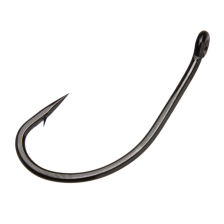 Крючок одинарный Carp Pro Curved Shank Black Nickel #8 (10шт)