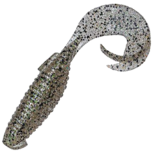 Приманка силиконовая Keitech Flapper Grub 4" #320 Silver Shad