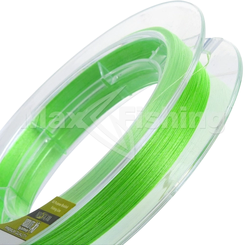 Шнур плетеный Norstream Absolute Game X8 #1,0 0,165мм 150м (fluo light green) - 2 рис.