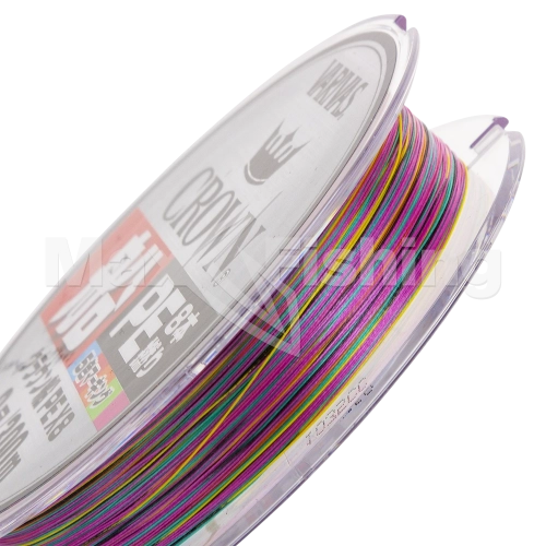 Шнур плетеный Varivas Crown Fune PE X8 #2 0,235мм 300м (5color) - 2 рис.