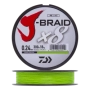 Шнур плетеный Daiwa J-Braid X8E-W/SC + ножницы #3 0,24мм 300м (chartreuse)