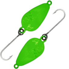 Блесна колеблющаяся Best Fishing Ruler Neon 3гр #Green