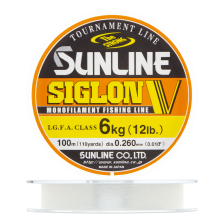 Леска монофильная Sunline Siglon V #2,5 0,260мм 100м (clear)