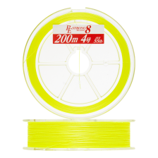 Шнур плетеный Yamatoyo Super PE Strong Braided X8 #4,0 0,330мм 200м (flash lemon)