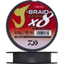 Шнур плетеный Daiwa J-Braid Grand X8 #0,6 0,06мм 135м (gray-light)
