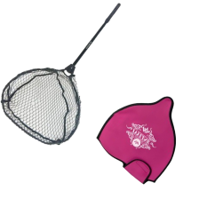 Подсачек Ivyline Landing Net II Magenta