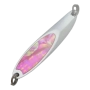 Блесна колеблющаяся Boggy Urizun Spoon Abalone 20гр #Pink/Silver