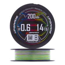 Шнур плетеный YGK X-Braid Upgrade Pentagram PE X8 #0,6 0,128мм 200м (5color)