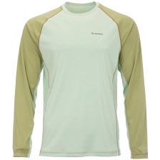 Лонгслив Simms SolarFlex LS Crewneck - Solid XL Lt. Green/Sage Heather