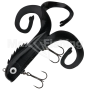Приманка силиконовая Chaos Tackle Medussa Mini #Black