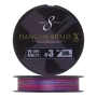 Шнур плетеный Major Craft Dangan Braid X Line PE X8 #3,0 300м (multicolor)