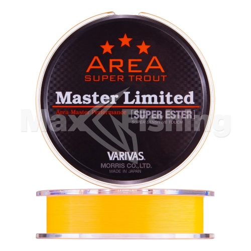 Леска монофильная Varivas Super Trout Area Master Limited Super Ester #0,3 0,09мм 140м (neo orange)