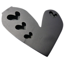 Кусачки для лески Office Eucalyptus Heart Cutter Black