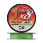 Шнур плетеный Daiwa J-Braid Grand X8E-W/SC + ножницы #0,6 0,06мм 135м (chartreuse)