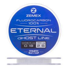 Флюорокарбон Zemex Eternal 100% Fluorocarbon 0,18мм 25м (clear)