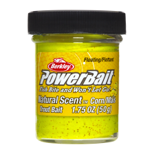 Паста форелевая Berkley PowerBait Natural Scent Trout Bait 50гр Corn #Corn with Glitter