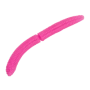 Приманка силиконовая Libra Lures Fatty D'Worm Tournament 55мм #017 Bubble Gum