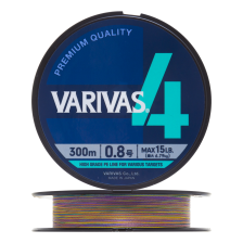 Шнур плетеный Varivas X4 Marking #0,8 0,148мм 300м (multicolor)