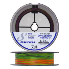 Шнур плетеный Daiwa UVF PE Saltiga DuraSensor X8 +Si2 #3,0 0,285мм 400м (multicolor)