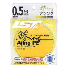Шнур плетеный Line System Ajing PE #0,3 0,098мм 150м (fluo yellow)