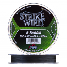 Шнур плетеный CWC Strike Wire X-Twelve X12 0,36мм 135м (moss green)