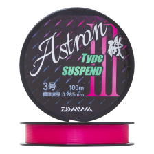 Леска монофильная Daiwa Astron Iso Type-Suspend III #3,0 0,285мм 100м (hot pink)