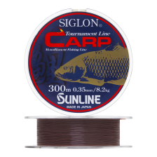 Леска монофильная Sunline Siglon Carp #4,0 0,350мм 300м (brown)