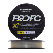 Флюорокарбон Tokuryo Fluorocarbon Pro FC #18,0 0,738мм 50м (clear)