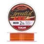 Леска монофильная Sunline Troutist Area Meister 2Lb #0,4 0,104мм 100м (flash orange/stealth black)