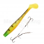 Приманка силиконовая Lucky John 3D BBS Series Kubira Swim Shad 9" + Stinger L #PG30