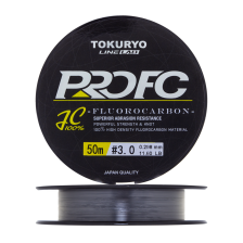 Флюорокарбон Tokuryo Fluorocarbon Pro FC #3,0 0,298мм 50м (clear)