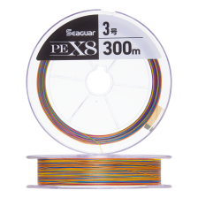Шнур плетеный Kureha PE X8 #3,0 0,285мм 300м (multicolor)