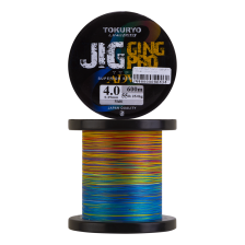 Шнур плетеный Tokuryo JiggingPro X8 PE #4,0 0,29мм 600м (5color)