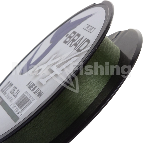 Шнур плетеный Daiwa J-Braid X4E #0,4 0,07мм 135м (dark green) - 2 рис.