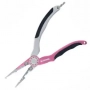 Инструмент для заводных колец Kahara 6,5" Aluminum plier slim type Pink/Silver