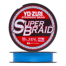 Шнур плетеный Yo-Zuri PE Superbraid 0,36мм 135м (blue)