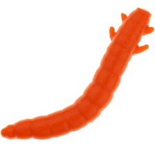 Приманка силиконовая Soorex Pro King Worm 42мм Cheese #106 Orange