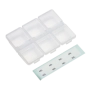 Коробка Meiho Fly Box FB-6 85x62x14 Clеаr