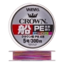 Шнур плетеный Varivas Crown Fune PE X8 #5,0 0,370мм 300м (5color)