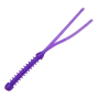 Приманка силиконовая Higashi Double tail worm 2" #Purple
