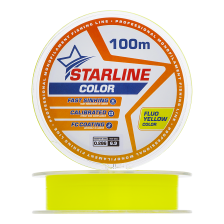 Леска монофильная IAM Starline 0,286мм 100м (fluo yellow)