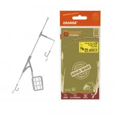 Оснастка карповая Orange #38 Big Cage Feeder Leadcore 40гр для бойла
