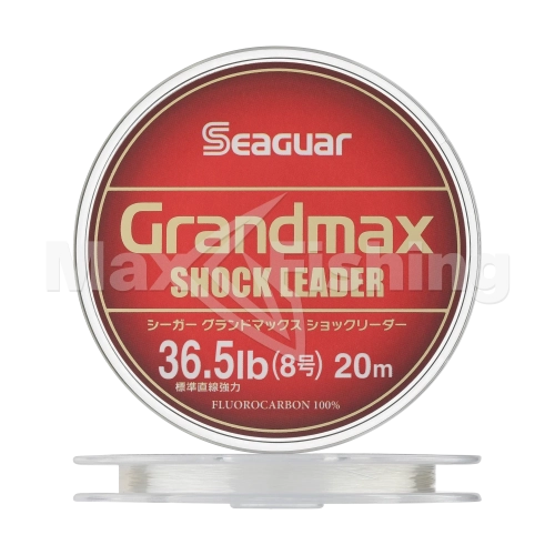 Флюорокарбон Kureha Seaguar Grandmax Shock Leader #8 0,47мм 20м (clear)